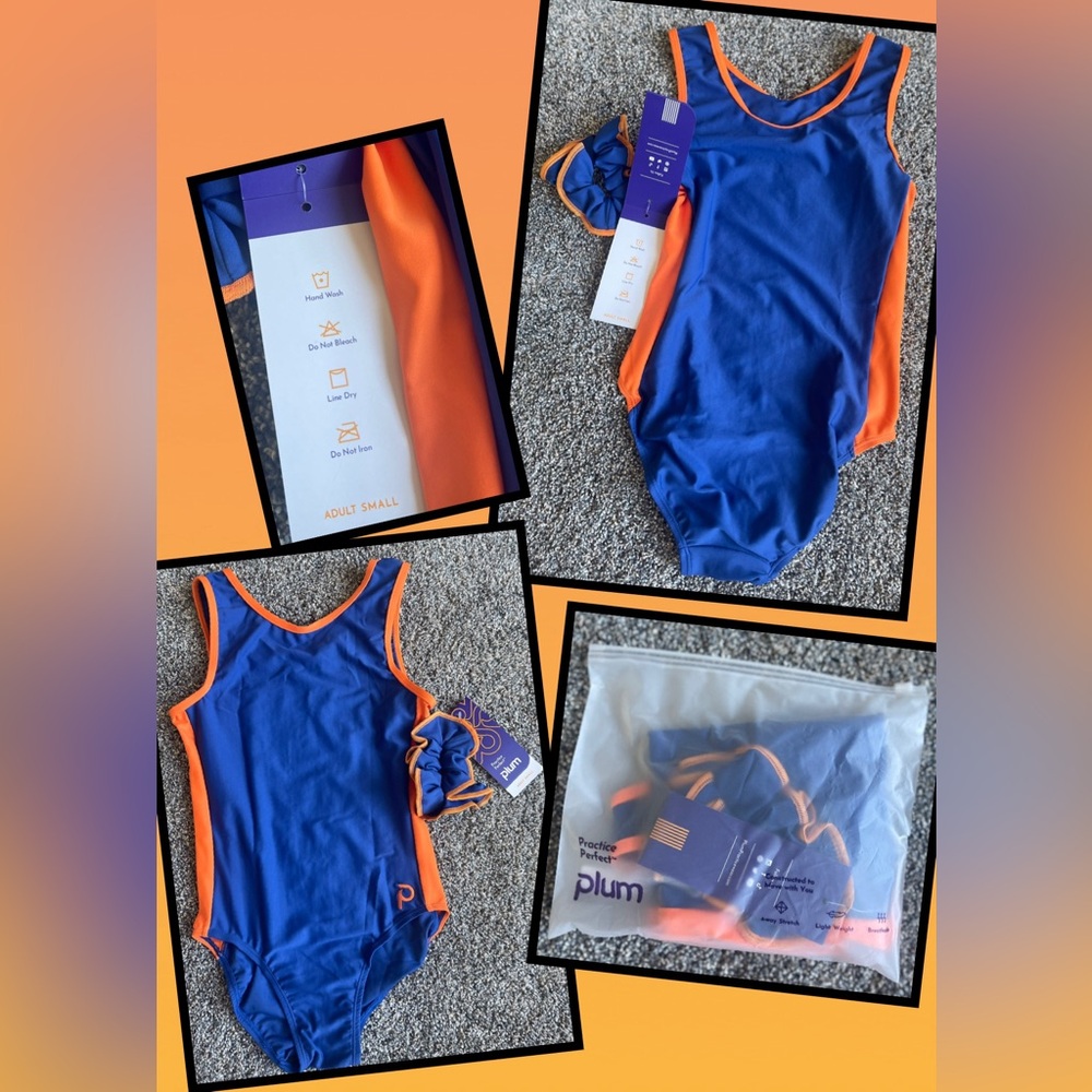 New! Plum Comfy Light Weight Leotard “Rush”